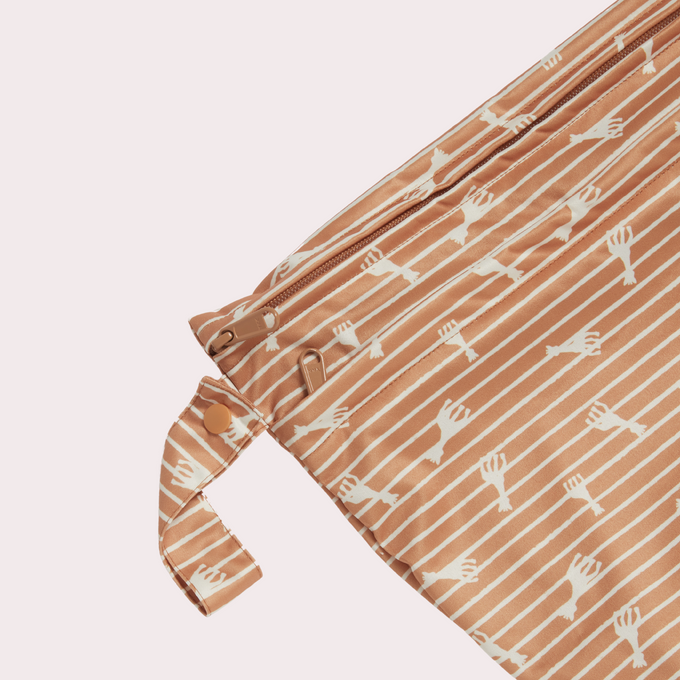 Sophie La Girafe Stripe Day Tripper Wet Bag