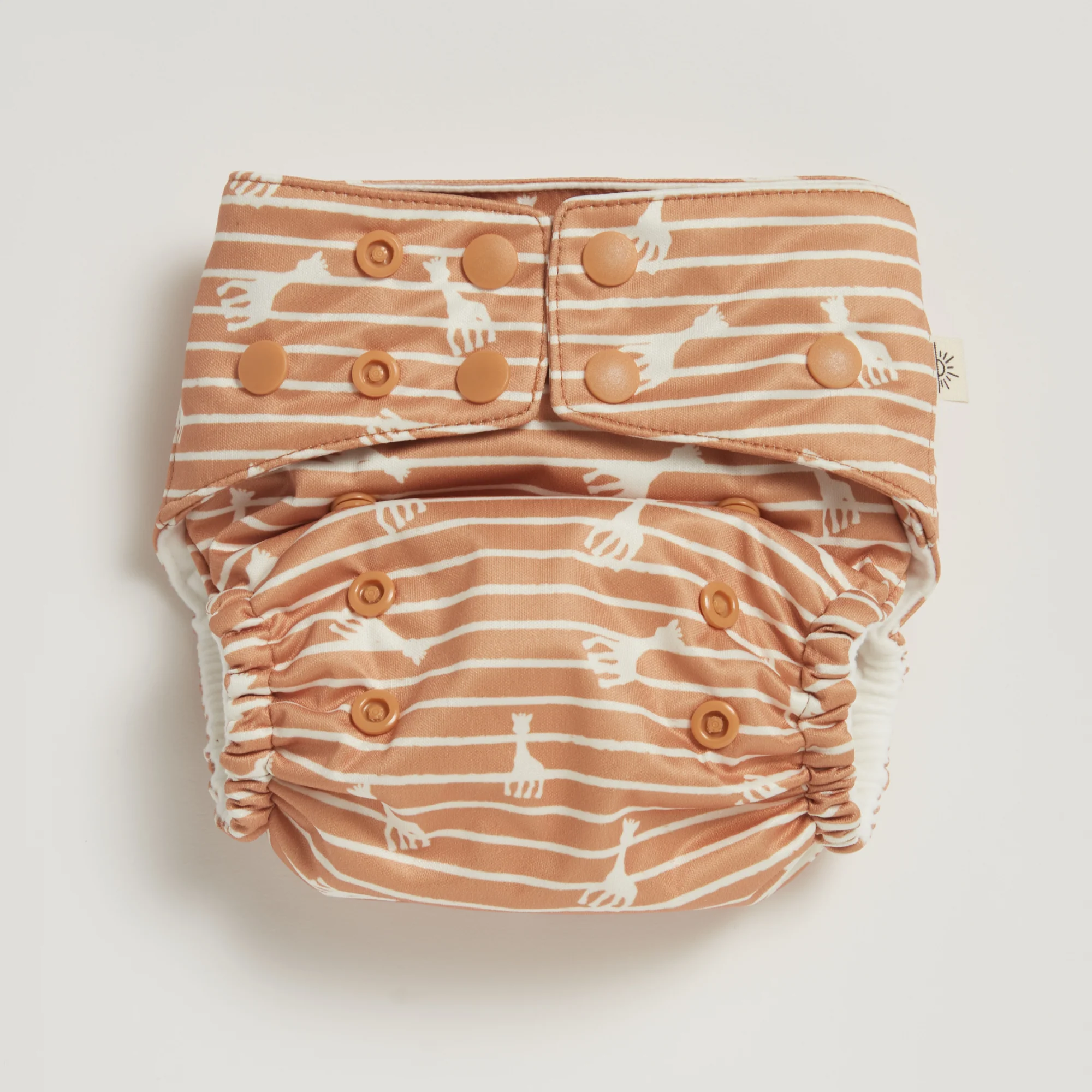 Sophie La Girafe Stripe 2.0 Modern Cloth Nappy