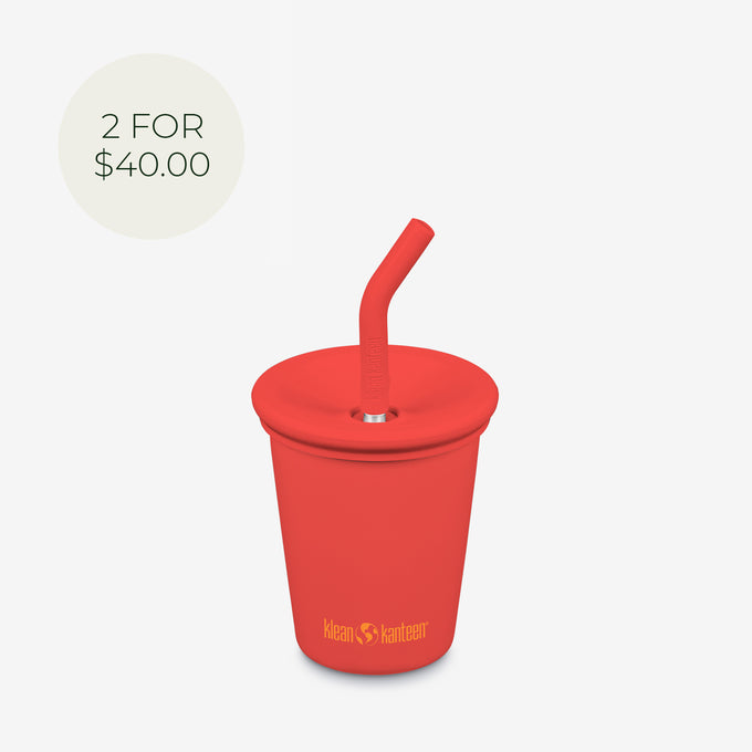 10oz (295ml) Kid's Cup with Straw Lid (Grenadine)