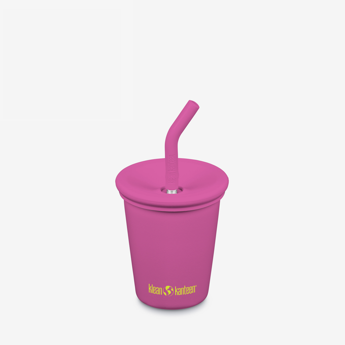 10oz (295ml) Kid's Cup with Straw Lid (Rose Violet)