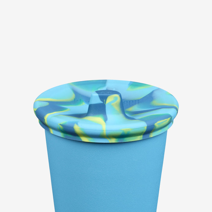 Kid's Cup Sippy Lid - 2 Pack (Blue Tie Dye)