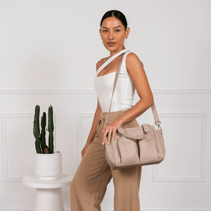Vanchi Amelia Pram Caddy - Stone