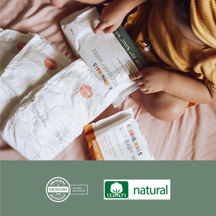 3 Packs of Nappies + 3 Packs of Wipes