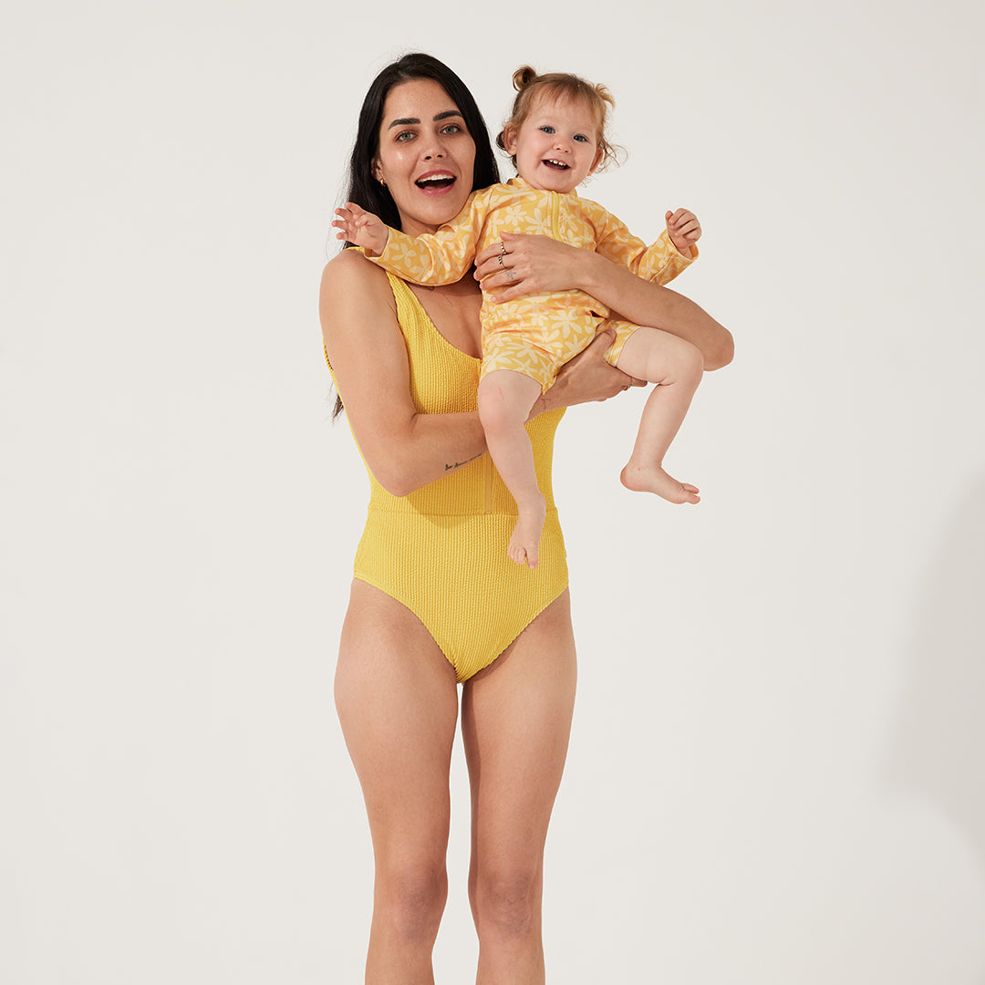 Sunflower Curve One Piece