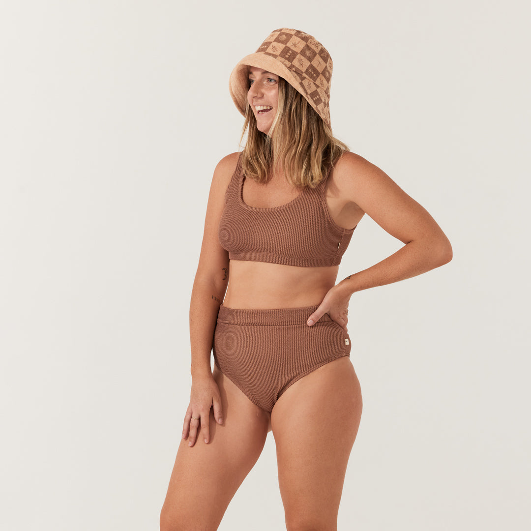 Cocoa Embrace Swim Bottoms