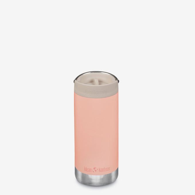 12oz (355ml) TKWide Insulated Coffee Tumbler with Café Cap (Peach Parfait)