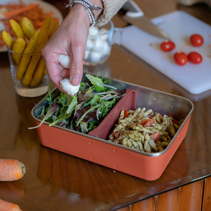 55oz (1626ml) Rise Food Box - Big Meal Autumn Glaze