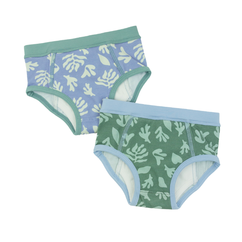 Ecoriginals Toilet Training Pack 2 X 14 Pack Junior Nappy Pants 16kg+ + Training Pants 2 Pack - Sea Life - 2 - 3Y