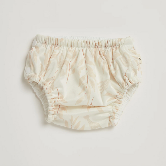 Sophie Olive Leaf Swim Nappy