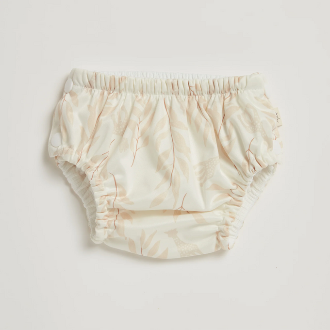 Sophie Olive Leaf Swim Nappy