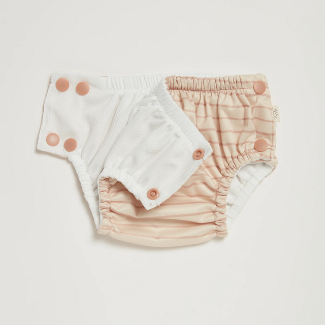 Painted Stripe Swim Nappy
