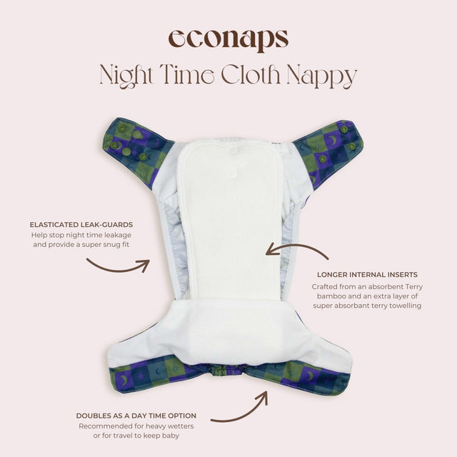 Sweet Dreams Night Time Cloth Nappy