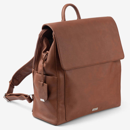 VANCHI Emmy Backpack (Vegan) Pebbled TaN