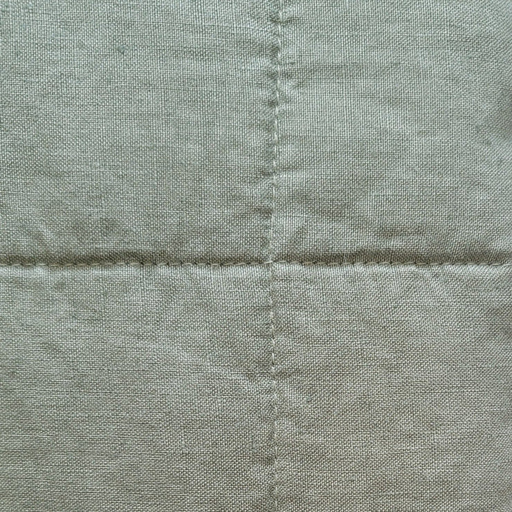 Behr and Co STONEWASHED LINEN BABY PLAY MAT | 115 dia | Sage + Stripe