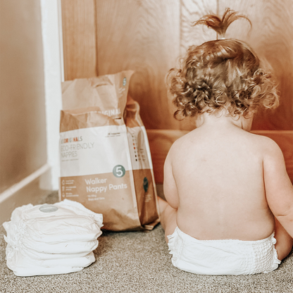 Ecoriginals Eco Walker Nappy Pants 12-18kg Plant Based 6 X 16 Pack (96) Bulk Bundle