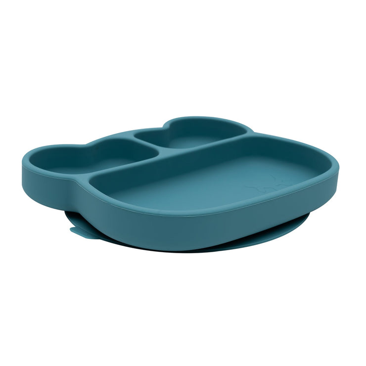 Bear Stickie® Plate - Blue Dusk by We Might Be Tiny