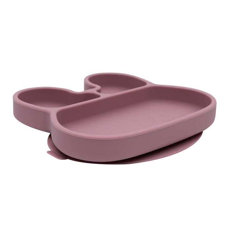 Bunny Stickie® Plate - Dusty Rose by We Might Be Tiny