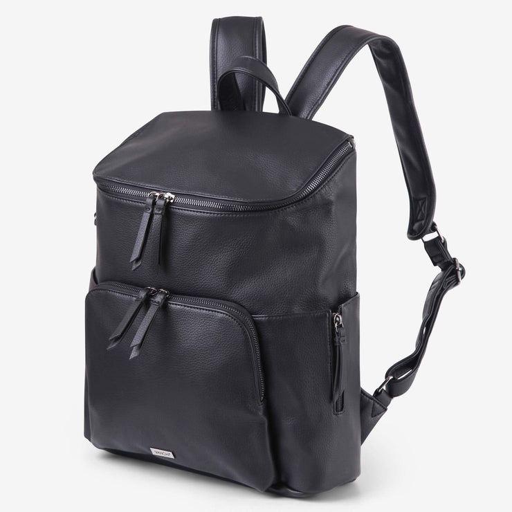 VANCHI Frankie Everyday Backpack (Vegan) Black