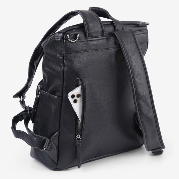 VANCHI Frankie Everyday Backpack (Vegan) Black