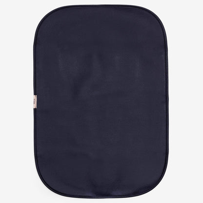 Vegan Leather Change Mat/ Activity Mat - Black