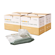 Ecoriginals 12 X 70 Pack Purified New Zealand Water Baby Eco Wipes, Plant Based + Biodegradable