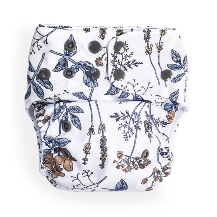 Ecoriginals Eco Nappies Infant 4-7kg Plant Based 6 X 28 Pack (168) + 1 X Travel Bamboo Change Mat