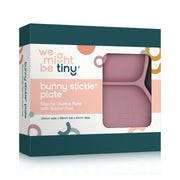 Bunny Stickie® Plate - Dusty Rose by We Might Be Tiny